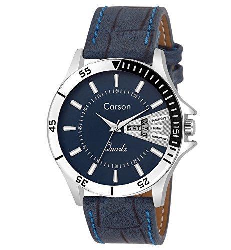 Carson Analogue Blue Dial Men'S Watch- Cr1535 - NEIGHBOUR JOY