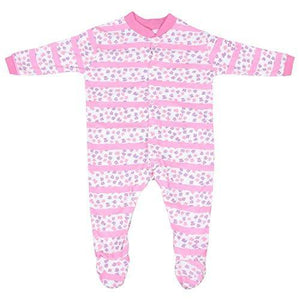 Baby Grow Minni Berry Long Sleeve Cotton Sleep Suit Romper Set of 3 For Girls (3-6M) - NEIGHBOUR JOY