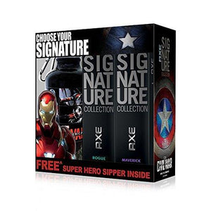 AXE Signature Perfume Combo, 244ml (Buy 2 and Get 1 Captain America Sipper Free)