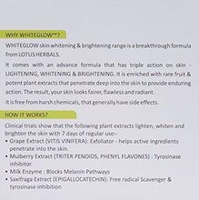 Lotus Herbals Whiteglow Skin Whitening and Brightening Gel Creme, 60g (Set of 2)