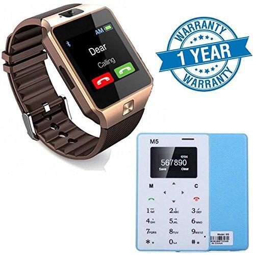 Captcha suitable with Samsung Galaxy S8 Bluetooth Smart Watch Phone With Camera And Sim Card with M5 Mini Card Cell Phones Ultra Thin (CREDIT CARD SIZE)(1 Year Warranty)