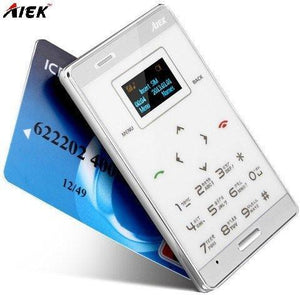 AIEK LASCOM INDIA AIEK ULTRA SLIM CREDIT CARD SIZE PHONE OF BIS GOVERNMENT