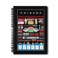 Mc Sid Razz Official "Friends Tv Series" Quotes - Notebook , licensed by Warner Bros - NEIGHBOUR JOY