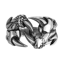 Sorella'z Mens Stainless Steel Dragon Claw Ring - NEIGHBOUR JOY