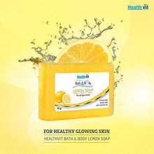 Healthvit Bath & Body Lemon Soap 75g - Pack of 3