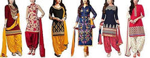 Dresses for women party wear Designer Dress Material Today offers buy online in Low Price Sale Multi Color Poly Cotton Fabric Free Size Salwar Suit Material - NEIGHBOUR JOY