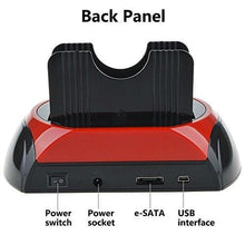 Dual 2.5"/3.5" IDE SATA HDD Hard Drive Disk All In 1 Clone Dock Docking Station - NEIGHBOUR JOY