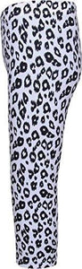 Bio Kid Girls Leggings (Ysh-1051-158 -Black & White -12-13 Years) - NEIGHBOUR JOY