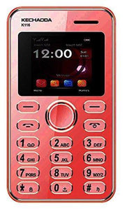 Kechaoda K116 Credit card size Mobile Phone (red color)