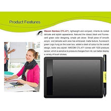 Wacom Bamboo Splash Pen Tablet Graphics Tablet Ctl471 for Pc MAC Birthday Mothers Day Gift for Artist Designer Drawing Learning