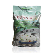 Patanjali Basmati Rice - Silver, 5kg Bag - NEIGHBOUR JOY