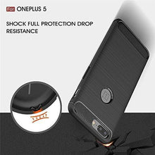 CEDO Rugged Armor TPU Military grade Shock Proof Back Cover Case for OnePlus 5 / One Plus 5(Black) - NEIGHBOUR JOY