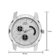 Louis Geneve Analogue White Dial Men's Watch LG-MW-B-WHITE-051 - NEIGHBOUR JOY