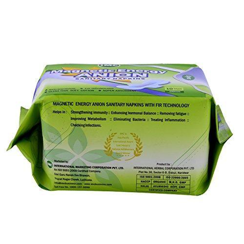 Buy Sanitary Napkins with Anions and Magnetic Energy Online in