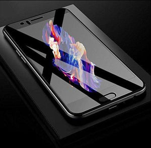 Case U OnePlus 5 Full Coverage 3D Tempered Glass Screen Protector - Black - NEIGHBOUR JOY