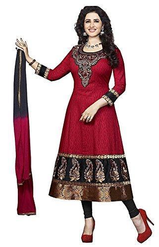 Embellished 3-Piece Unstitched Dress Material Price in India, Full  Specifications & Offers | DTashion.com