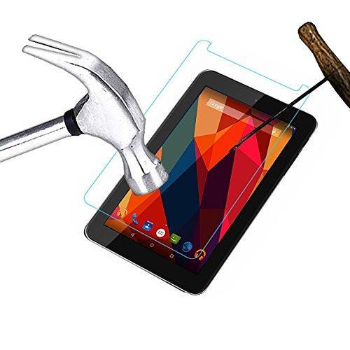 ApeCases® Curved 2.5D Curved Edges Premium Tempered Glass Screen Protector For Micromax Canvas Tab P290 Tablet (7 inch, - NEIGHBOUR JOY