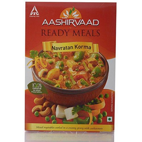 Aashirvaad Ready Meals - Navratan Korma, 285g Pack - NEIGHBOUR JOY