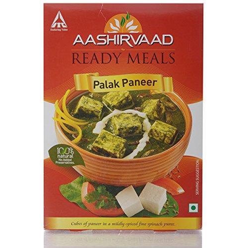 Aashirvaad Ready Meals - Palak Paneer, 285g Pack - NEIGHBOUR JOY