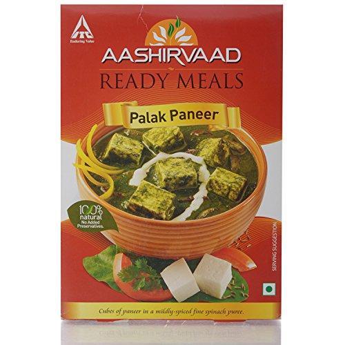Aashirvaad Ready Meals - Palak Paneer, 285g Pack - NEIGHBOUR JOY