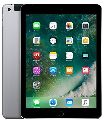 Apple iPad Tablet (9.7 inch, 128GB, Wi-Fi + 4G LTE + Voice Calling), Space Grey