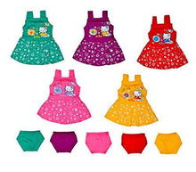 Sathiyas baby Girls Colorful Dresses - Pack of 5 sets (Multi 2 (TB05)) - NEIGHBOUR JOY