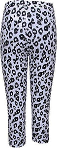 Bio Kid Girls Leggings (Ysh-1051-158 -Black & White -12-13 Years) - NEIGHBOUR JOY