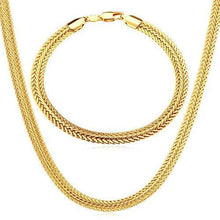 24 Carat Gold Rhodium and Gold Plated Brass Chain for Men - NEIGHBOUR JOY