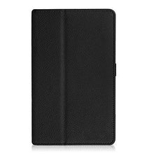 IndiSmack PU Leather Flip Flap Case Book Cover Stand For Lenovo Tab 3 730X 7 inch Tablet,Black - NEIGHBOUR JOY