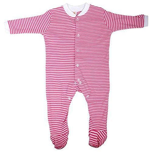 Baby Grow Minni Berry Long Sleeve Cotton Sleep Suit Romper Set of 3 For Girls (3-6M) - NEIGHBOUR JOY