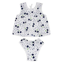 Littly Baby Girl's Regular Wear 100% Pure Cotton Jhabla Dress With Panty For New Born, Pack of 12 (Multicolor, 0-6 Months) - NEIGHBOUR JOY
