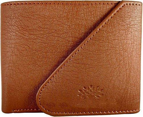 AJ Woodland Men's Wallet TAN (Original products selling by only seller AJ STYLE) #10 - NEIGHBOUR JOY